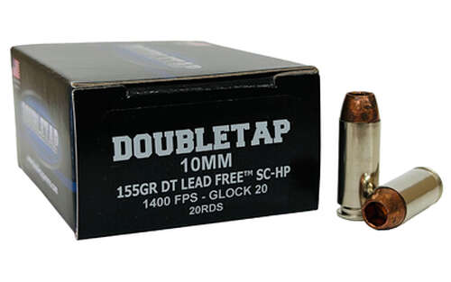 Ammunition DoubleTap Ammunition Lead Free 10mm DBLTAP 10MM 155GR SCHP 20/1000